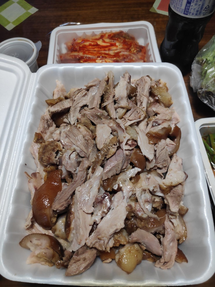 [원주] 일산동 동광식당 황기족발과 콧등치기가 유명한 원주 포장 맛집