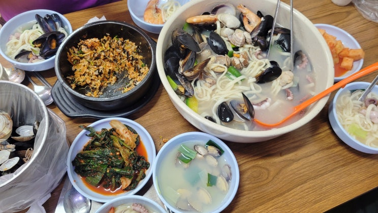  2022. 05. 14. 소래포구맛집 통큰 해물칼국수