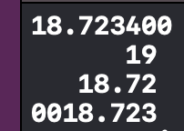  [Swift] String Format Specifiers