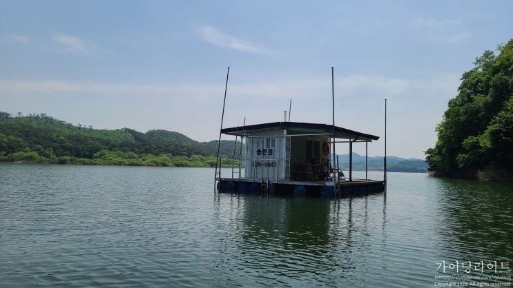 용인 "이동(송전)저수지 송전좌대" - 5월 봄 낚시 나들이