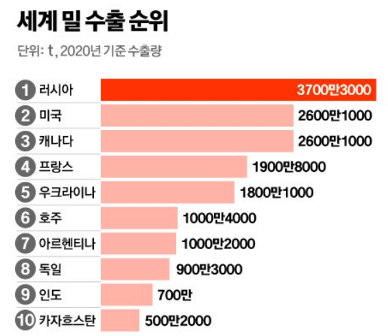  인도 밀 수출 금지의 내막
