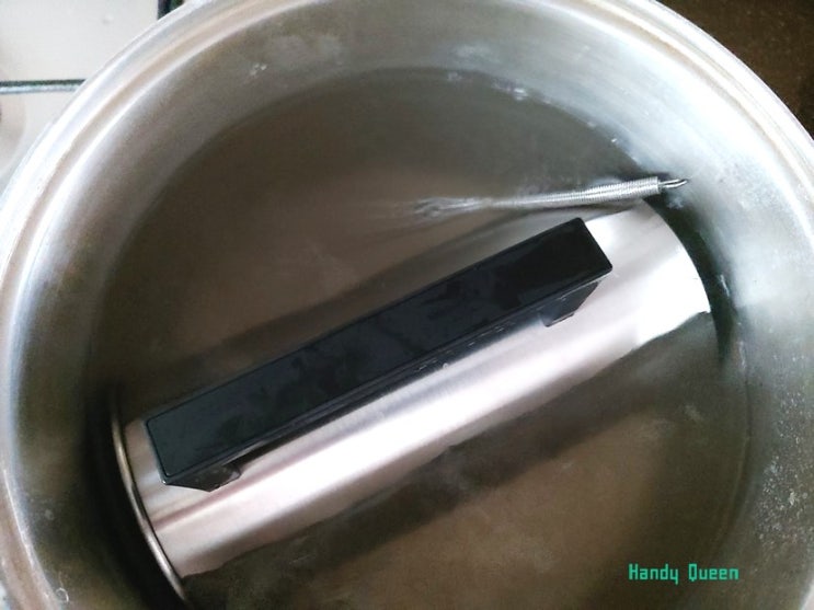 스텐연마제 제거 & 스텐그릇(물병, 주방도구 포함) 세척을 위한 천연세제 만들기