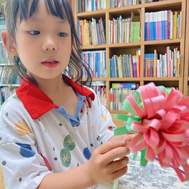 유아 카네이션 카드 만들기 어린이집 유치원 스승의날 선물 색종이접기