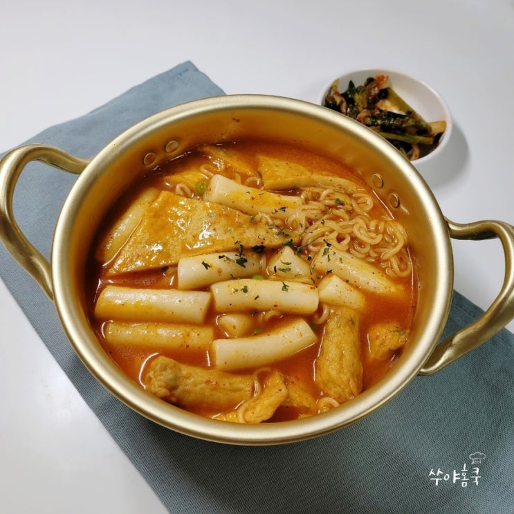 사리곰탕 떡볶이 조합 라볶이 황금레시피 사리곰탕 떡볶이 조합 라볶이 황금레시피