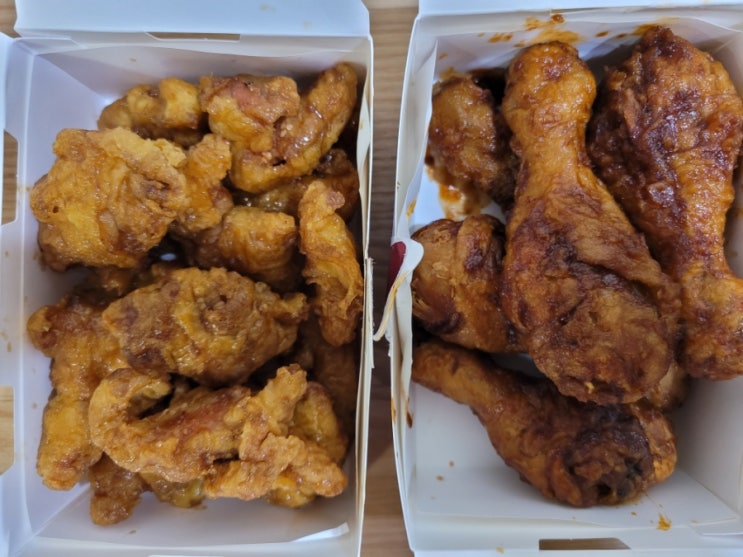 김포 교촌치킨 레드스틱 허니순살 반반세트 도전! 김포 교촌치킨 레드스틱 허니순살 반반세트 도전!