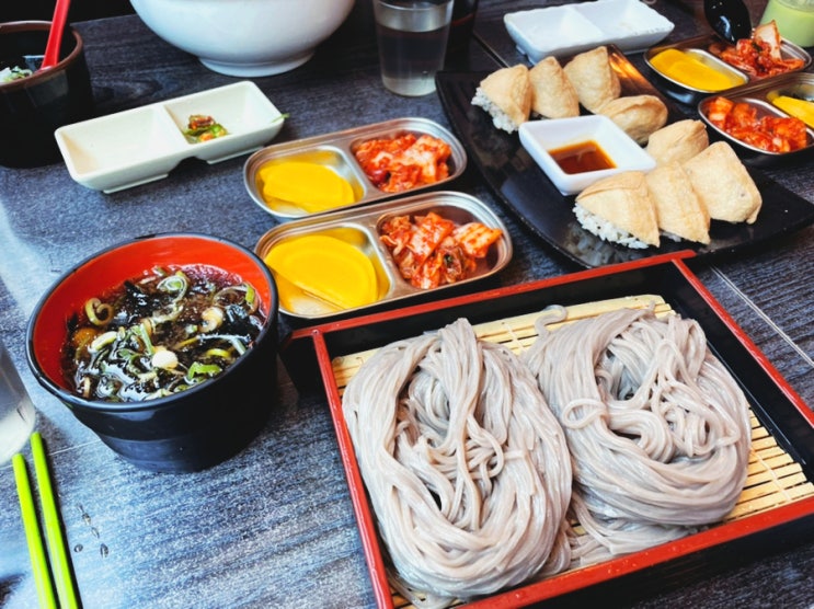  광화문역 저렴한 맛집. 냉모밀, 돈까스 추천 <동경>