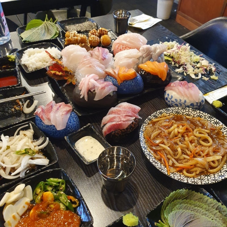  대구율하동술집추천 두툼한 회가 맛있고 가성비있는 바다의마음