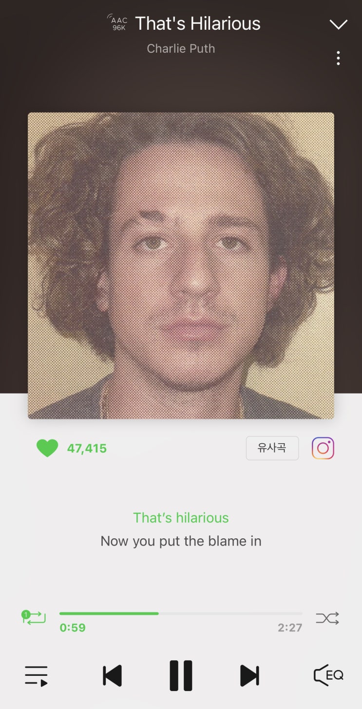 #팝송해석 #팝송추천 #Charlie Puth - That's Hilarious (가사/해석/뮤비)