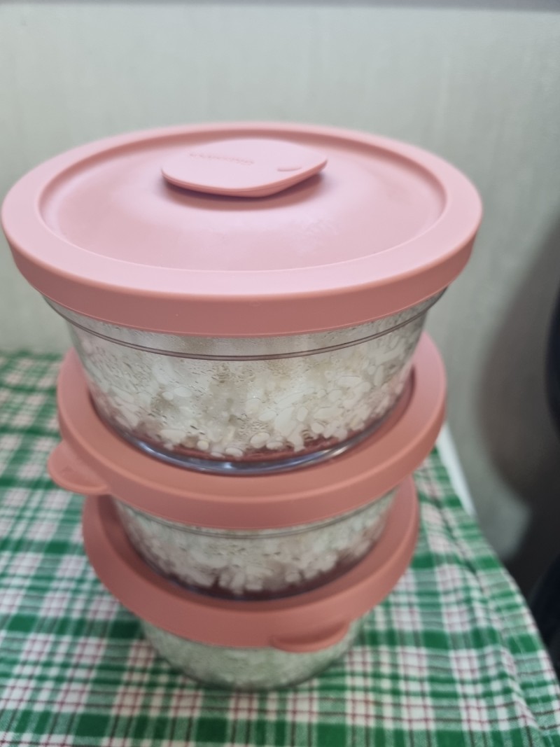 냉동밥 딱딱하지않게 갓지은 밥처럼 보관 데우기 꿀팁 보관용기 내돈내산 : 네이버 블로그