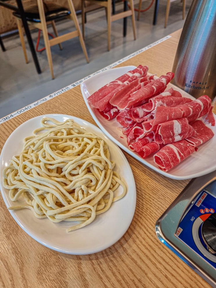  불당옥, 구성이 푸짐한 불당동 샤브샤브