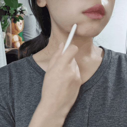  하트괄사 아유아유 괄사마사지 데일리 사용법(얼굴라인정리)