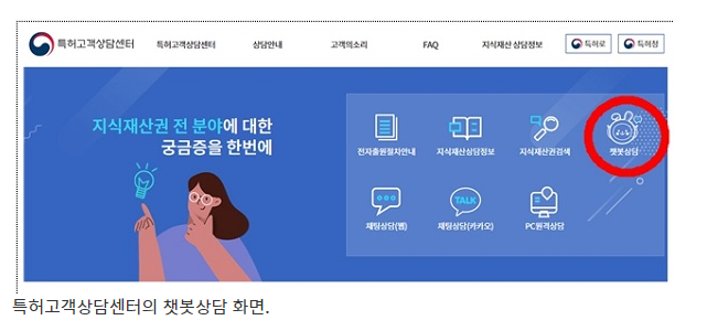 국민비서 ‘구삐’ 지식재산권 상담서비스 제공_행정안전부