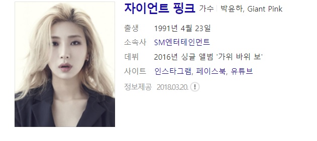 래퍼 자이언트핑크 사주풀이 사주분석