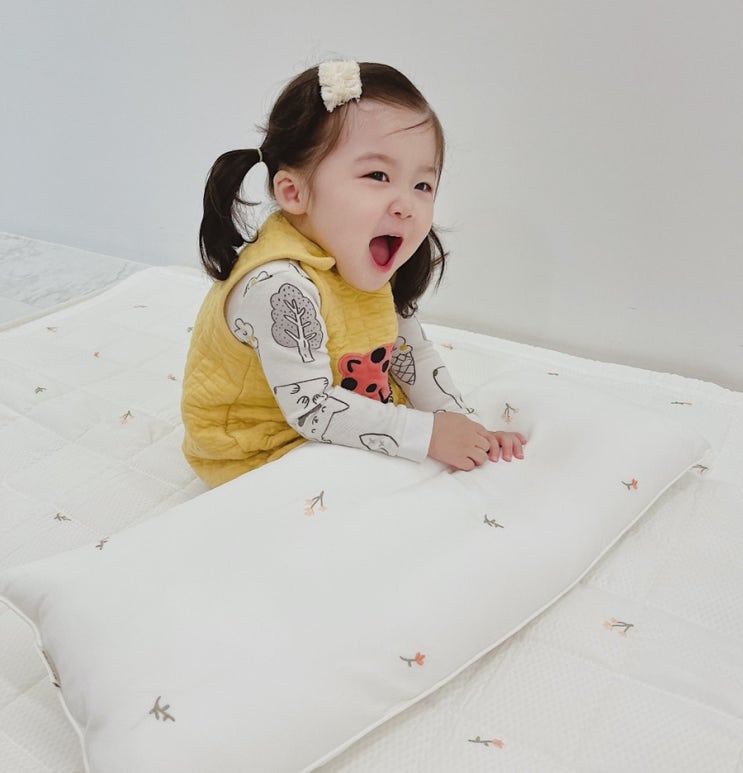  에시앙 아기베개 아기패드로 사계절 이용하기