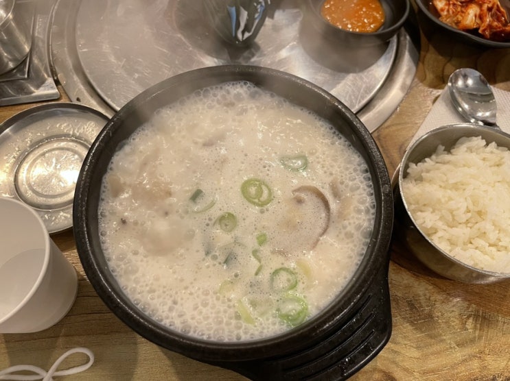  뚝섬역 성수찰순대국/성수 맛집/성수 점심/뚝섬 해장국/순대국 맛집