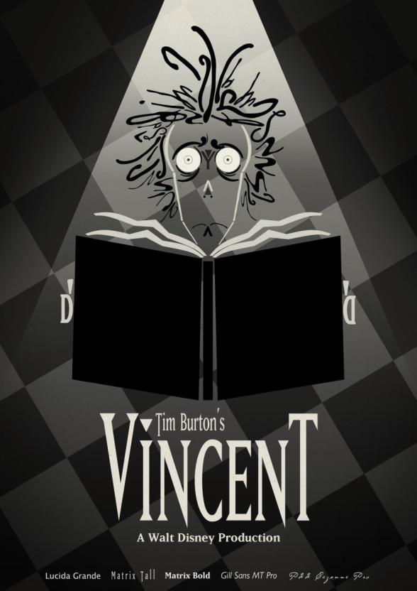  [단편영화 애니메이션] 빈센트 Vincent (1982) / 팀 버튼 Tim Burton 감독 / 진현서네