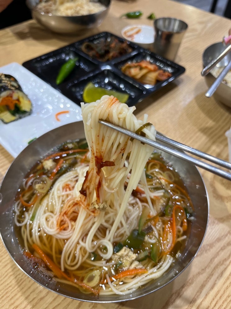  장덕동 맛집 영광 오뚜기 국수