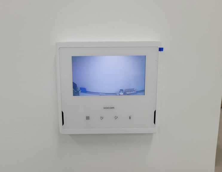  하남 망월동 미사강변스카이폴리스 지식산업센터 코콤 비디오폰 KCV-S701, 삼성 도어락 SHP-DP740 설치 후기