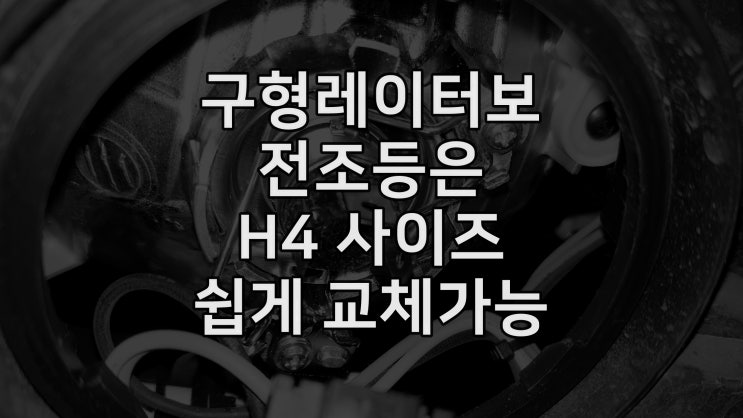 레이터보 전조등 H4 사이즈 쿠팡 필립스 전구 구매 및 교체후기