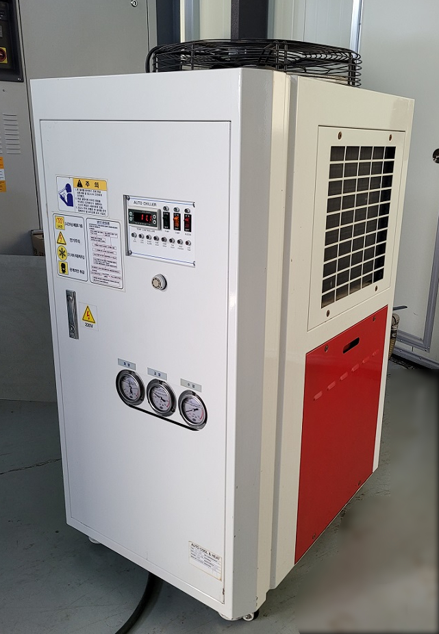  공랭식칠러중고 3RT CHILLER 입고TEST