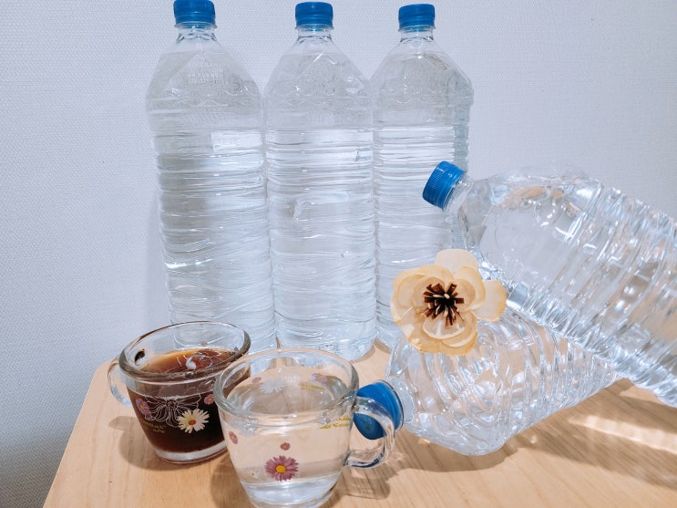  라벨프리 동원샘물 친환경 생수 물맛 좋아요