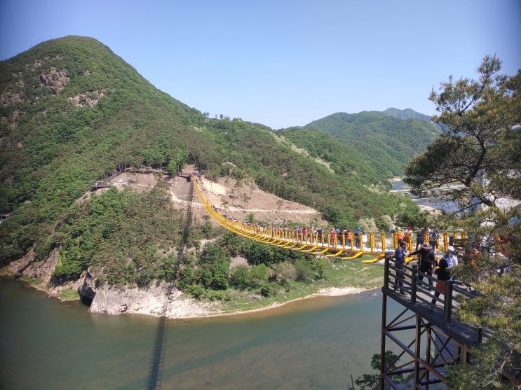 충청남도 금산여행 (월영산 출렁다리 : 2022년에 개통된 금산의 새로운 관광명소이자 랜드마크)