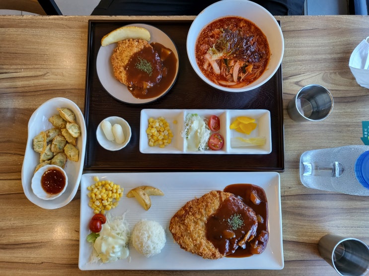  [기용] 거제도 지세포항 비빔국수 돈까스 맛집