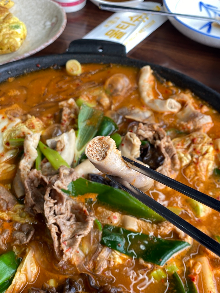  평택항 맛집 국제시장해장국! 곱창전골 술안주로 딱이야~~