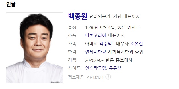  백종원 사주풀이소유진 사주풀이 사주분석