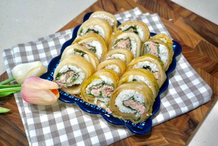  묵은지참치말이 묵은지 맛있게 먹는방법 묵참말이레시피