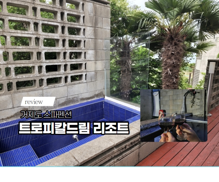  거제 커플 펜션 트로피칼드림 스파리조트 망고스틴 내돈내산 , 가성비 좋은 거제도 가족 펜션