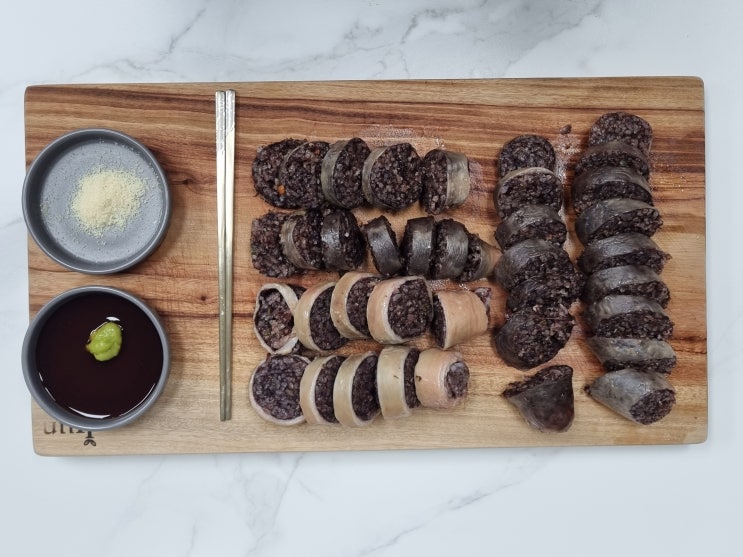  쫄깃한 '제주도 막창순대'! 이젠 올레하르방순대에서 택배로도 먹을 수 있구만요!