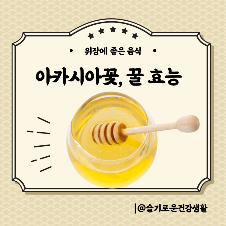 아카시아꿀 효능 아카시아꽃, 꿀물 효능까지!
