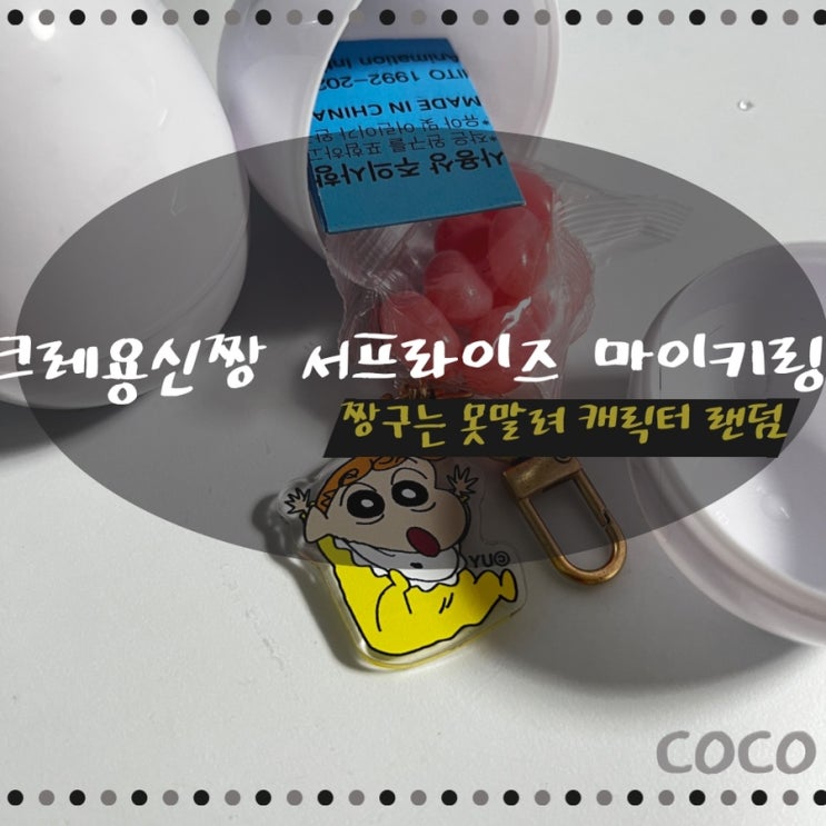  크레용 신짱 서프라이즈 마이키링