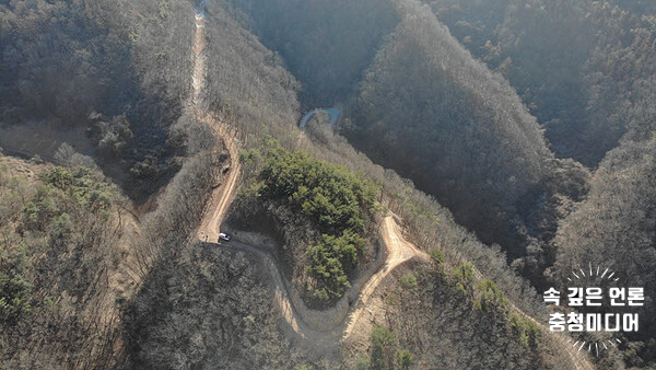  녹색쉼표 단양군, 친환경 녹색 임도 3.2km 설치