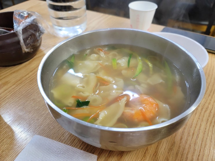  후암동 칼국수 미니네칼국수 수제비 내돈내산