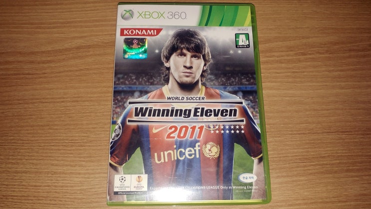  055.월드 사커 위닝 일레븐 2011(한국판)[World Soccer WINNING ELEVEN 2011] - XBOX360