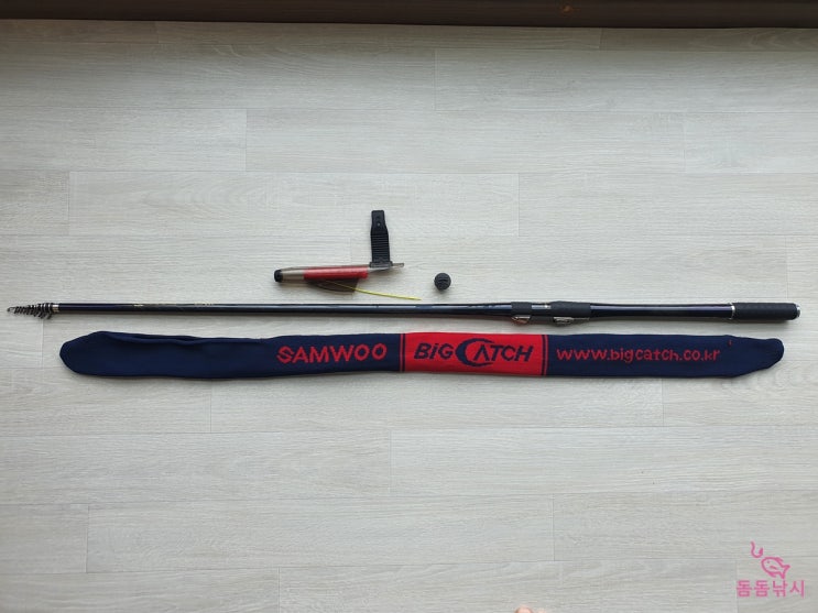  삼우빅케치 REXES EXR LIMITED FX-500 찌 낚시대 2년 사용기