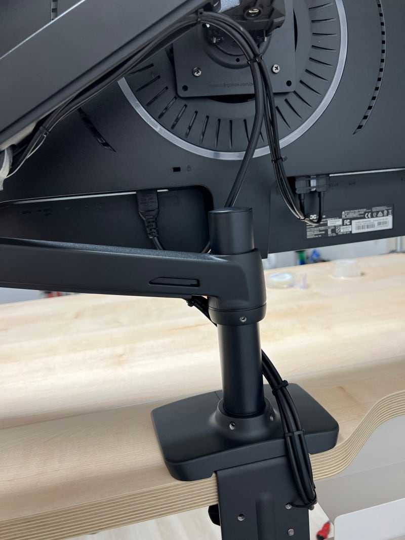 내돈내산] 어고트론 LX(45-241-224) 싱글 모니터암 2대 장착하기 : 네이버 블로그