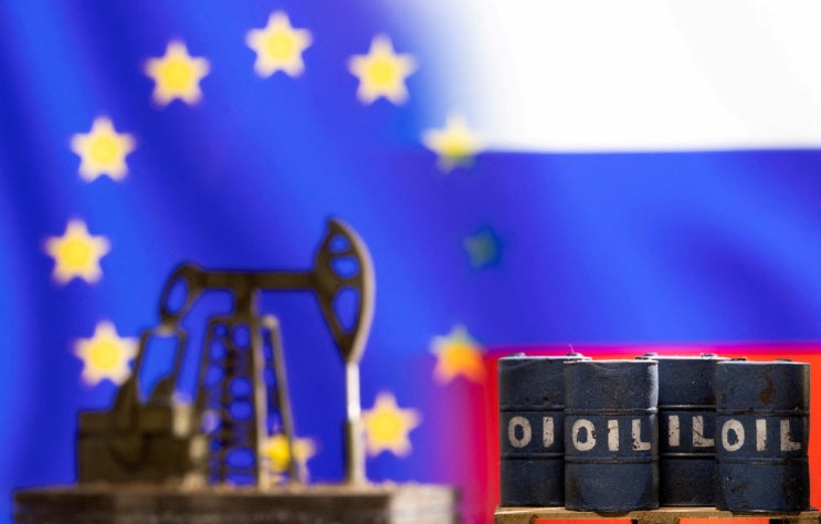 국제유가, EU 러시아산 원유 금수 합의 무산에 하락