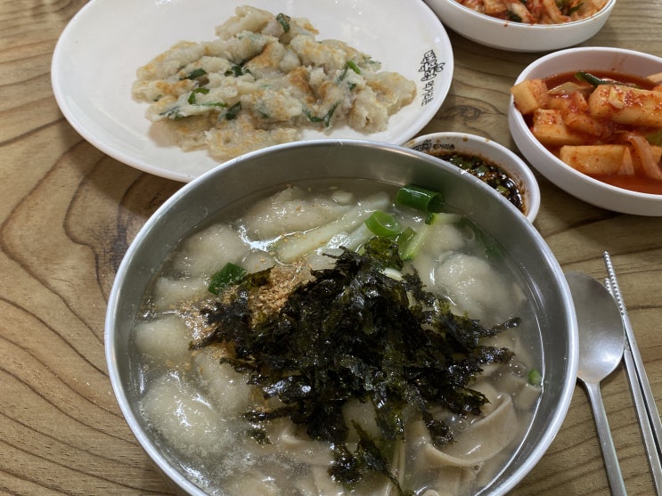  정선 감자옹심이 맛집 | 미옥이네 9호