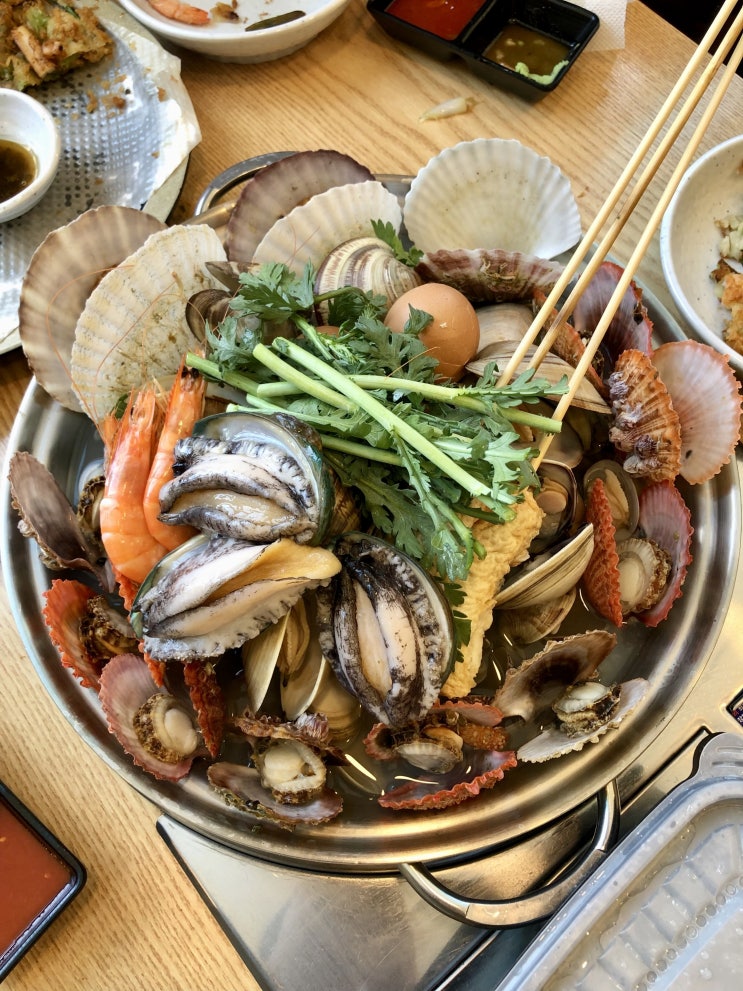  구읍뱃터 맛집 영종도 고래해물칼국수 내돈내산 재방문 솔직 후기