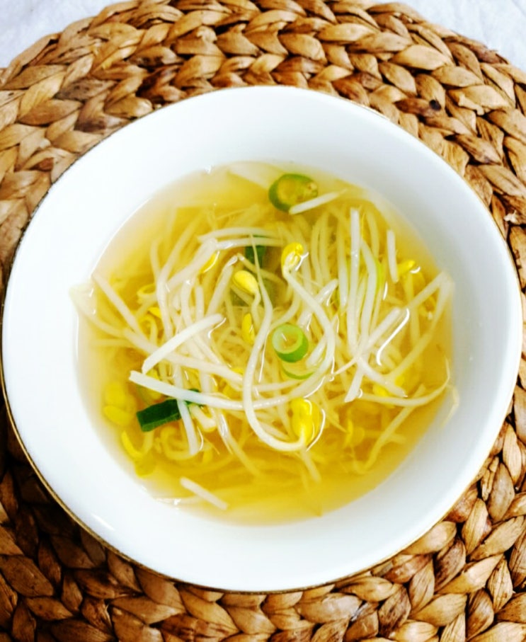 한신포차 백종원 콩나물국 끓이는법 맑은콩나물국 콩나물냉국으로 좋은 아삭한 콩나물요리