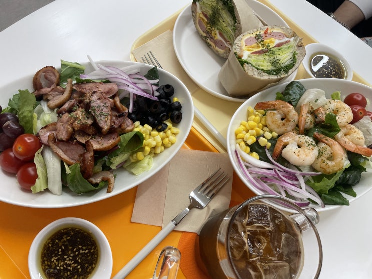  구월동 샐러드 , 인천시청 샐러드 : 더나은샐러드 , 샌드위치도 맛있다 , 주차가능