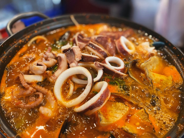  [향남해물맛집] 해산물 산더미! 미니술뚝배기와 생선구이(삼치) 오라방
