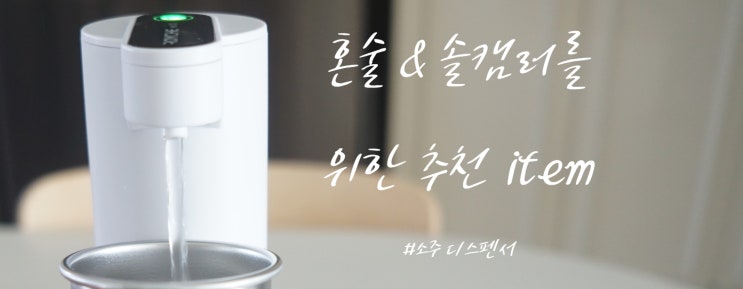  ROYCHE 소주 디스펜서 개봉기 리뷰 혼술용 솔캠용 item
