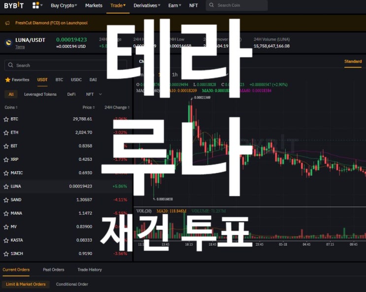 [2022년 5월 18일] 루나 테라 재건 계획 투표 확인하는 방법