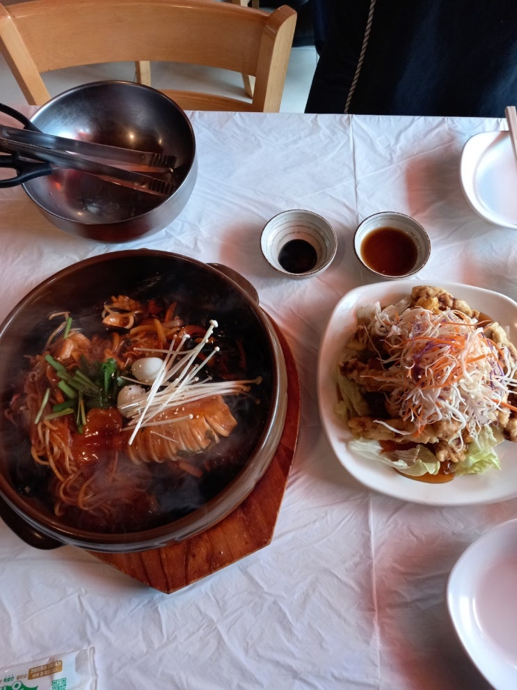  용문산 천년짬뽕 돌짜장 - 짬뽕과 도삭면 맛집 !