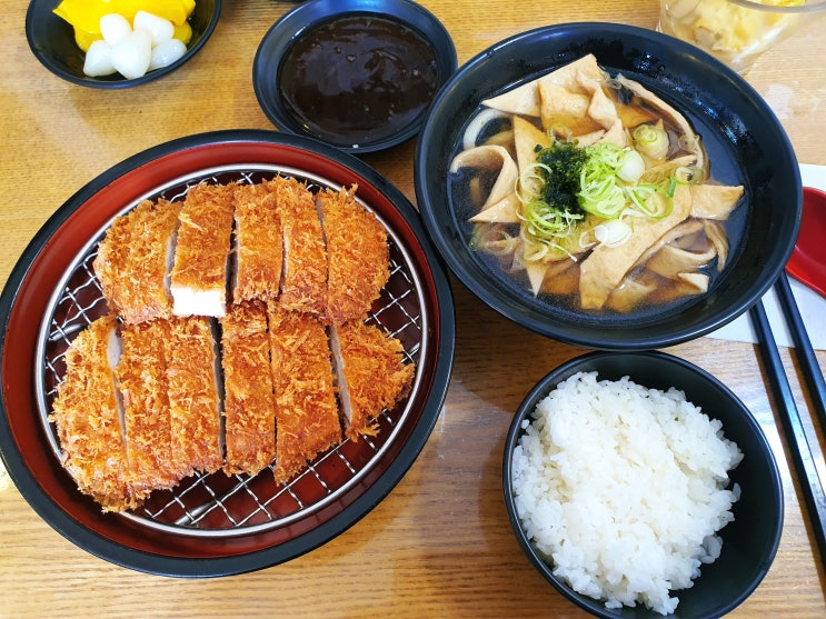  [천안/아산] 유리카모메 방문 후기 - 수제유부주머니 우동, 돈카츠, 오니기리 일식 전문점
