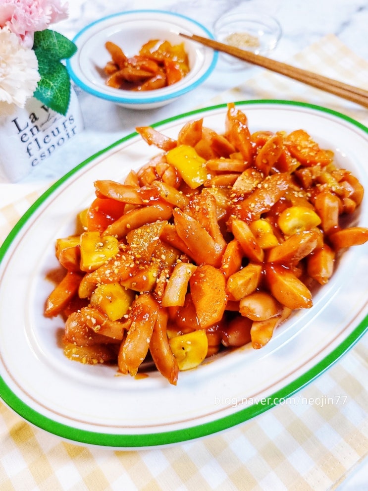 백종원소세지볶음 소세지케찹볶음 레시피 무조건 퍼펙트한 맛보장 백종원소세지볶음 소세지케찹볶음 레시피 무조건 퍼펙트한 맛보장